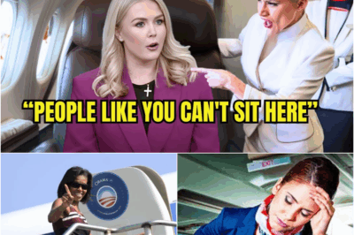 BREAKING: She Was Quietly Asked to Give Up Her Seat—But Karoline Leavitt’s Response Left an Entire Airline Scrambling