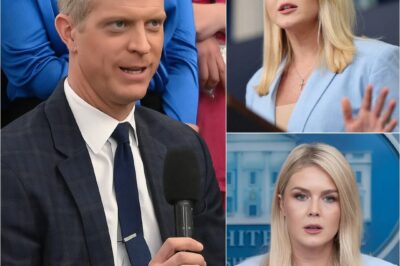 Karoline Leavitt stood at the White House podium, ready to attack a federal judge — but NBC’s Garrett Haake shattered her confidence with just one fact.