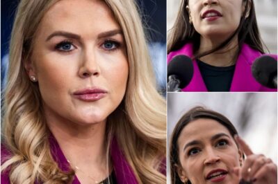 “THE SMILE DIDN’T MAKE IT PAST LINE TWO.” AOC Quietly Dismantles Karoline Leavitt’s Manufactured Composure in a Moment Too Honest to Spin — And the Room Hasn’t Recovered Since