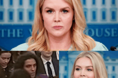 Karoline Leavitt lost her temper and got angry at a female reporter for the first time, but when the real reason behind it was exposed, no one had any doubts.