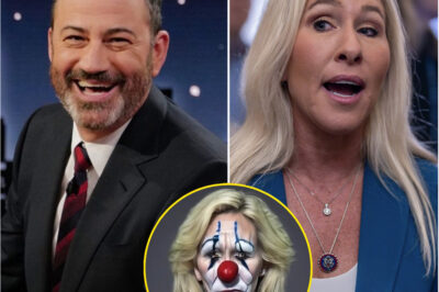 “SHE CALLED THE COPS OVER A JOKE.” Marjorie Taylor Greene thought she could flip the script — but what Jimmy Kimmel sent back left even his producers stunned.c3