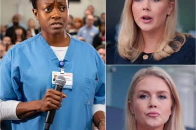KAROLINE LEAVITT HUMILIATED BY LAID-OFF NURSE AT TOWN HALL — AND HER RESPONSE ONLY MADE THINGS WORSE