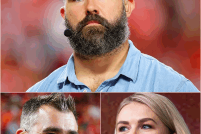 “You Asked for Exposure. Now You’re Wearing It.” — Karoline Leavitt Tried to Rewrite the Rules of Television With Her Lips Alone… But Jason Kelce’s Off-Camera Remark Triggered a Reputational Shockwave That Left Her Entire Strategy Fractured