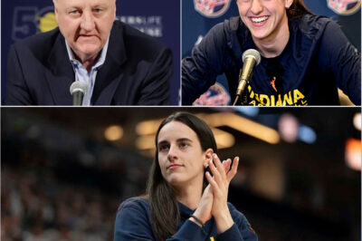 “I’ve stayed silent long enough.” NBA legend Larry Bird just delivered a message to Caitlin Clark that was blunt as a hammer — and his words are shaking the WNBA to its very core. But what happened 6 minutes later is what truly left the entire league stunned into silence.C3