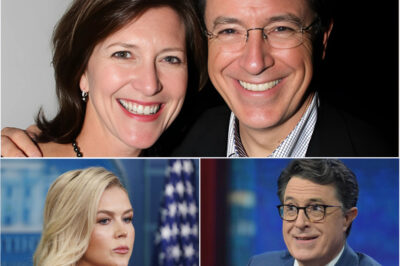 KAROLINE LEAVITT MOCKED STEPHEN COLBERT’S WIFE — BUT WHEN SHE STORMED IN, EVERYTHING CHANGED.C3