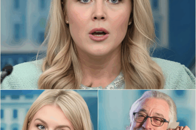  Robert De Niro Silences Karoline Leavitt in Brutal Takedown on Live Television— And Eight Words Later, She Never Spoke Again.