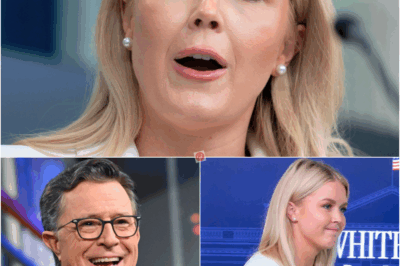 Little Girl Leavitt, Don’t Dodge My Eyes! — Karoline Leavitt Publicly Mocked Colbert For Being Canceled. But His Counterpunch Left Her Completely Paralyzed… Live On Air!