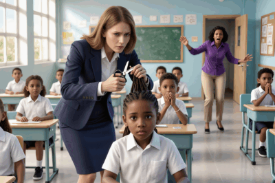 Teacher Shaved Black Student’s Head at School, Then Regretted It When Her Mother Came… Left the Whole District in Shock.