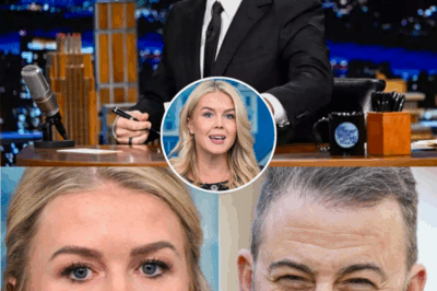 “YOUR BRAIN MISSED HAIR AND MAKEUP.” — Jimmy Kimmel’s Smile Turns Sour as Karoline Leavitt Breaks the Silence—And the Biggest Rumor of His Career Is Finally Confirmed.