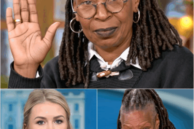 “She Couldn’t Even Spell The Word”— Whoopi Goldberg’s 16-word sentence, caught on a hot mic, had ABC’s control room scrambling while Karoline Leavitt sat stone-still on live TV.